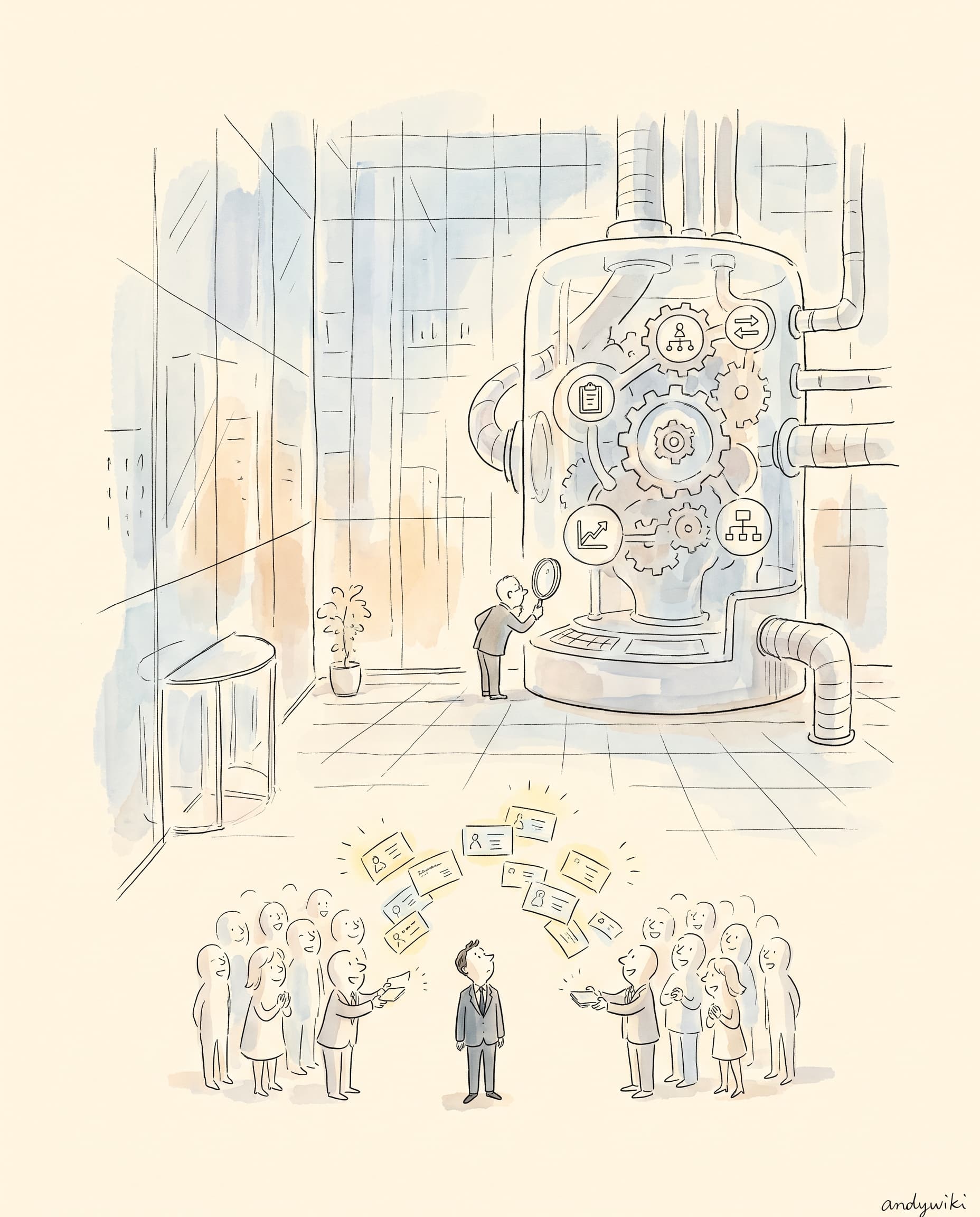 소개가 잘 들어올 때, 저는 오히려 걱정합니다
