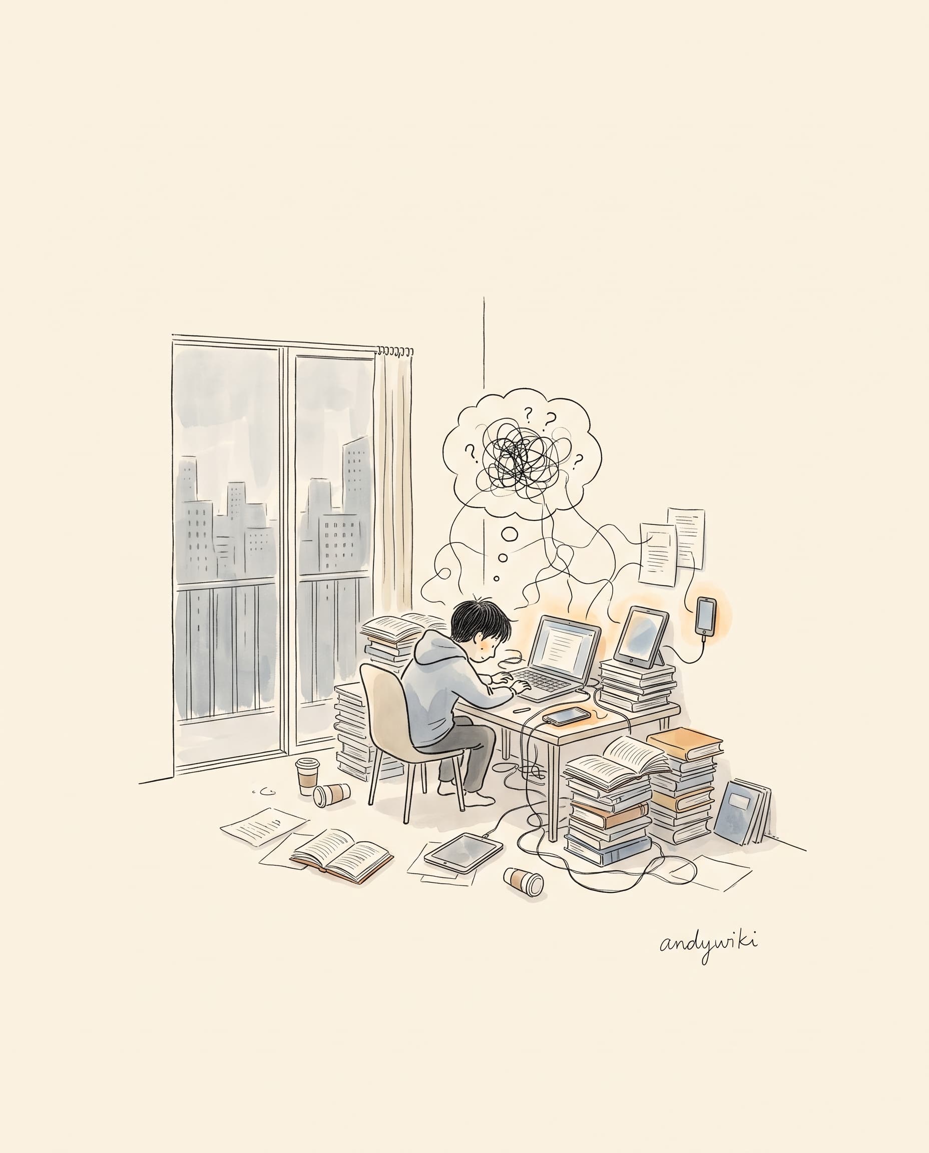 안 풀릴 때 머리를 더 굴리는 게 왜 역효과일까
